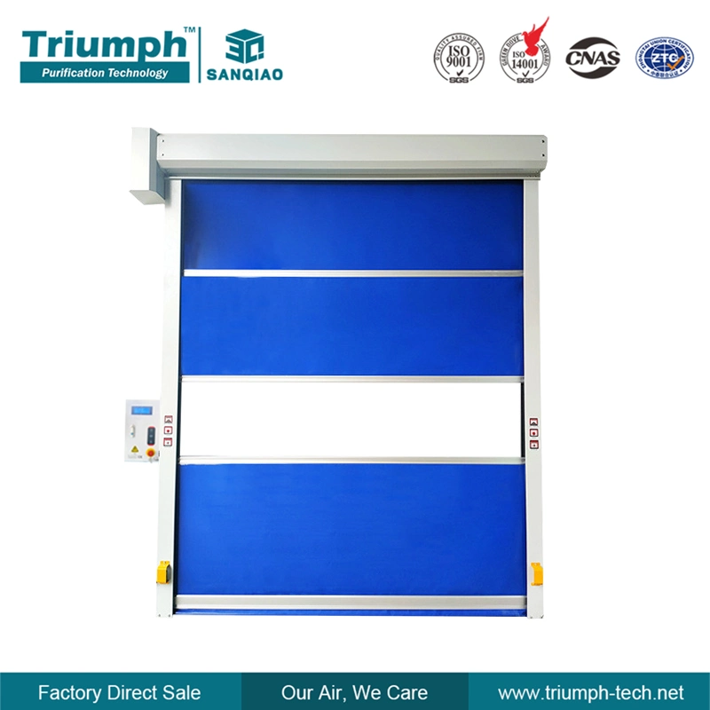 Industrial Electrical Automatic PVC High Speed Roller Shutter Fast Quick Door