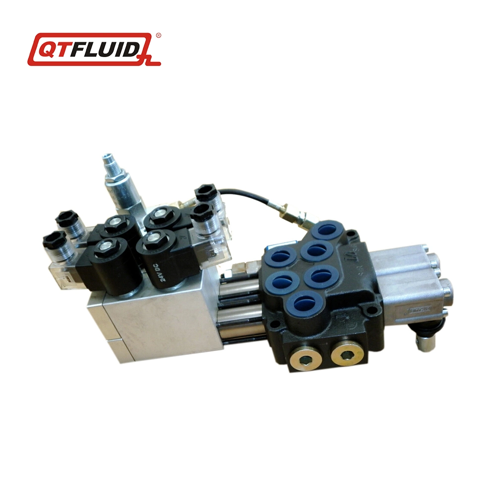 Truck Mounted Crane Applied Outrigger Valve Electro Hydraulic Control Hydraulic Valve for Sale