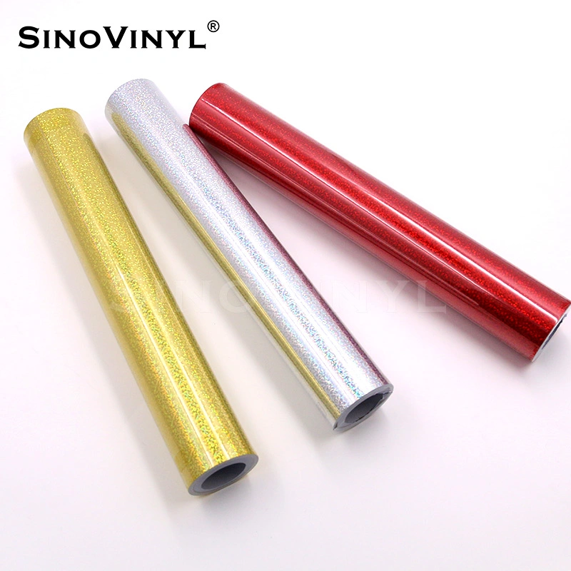 SINOVINYL Water/Coffee/Glass Cup Creativity DIY Holographic Sparkle Dots Vinyl Roll Paper Crafts