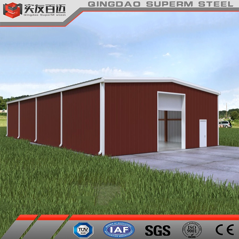 Customized Prefabricated Steel Structure Warehouse Farm Shed Prefab Self Storage Metal Building Kits