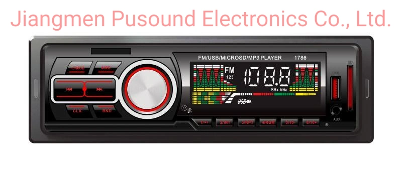 Sound Radio MP3 LED Display Car FM Player with Bluetooth