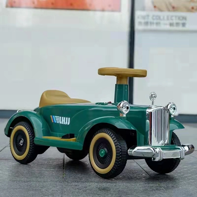 New Style Children Four Wheel Electric Car, 2-4 Years Old Boys and Girls Toys Electric Four Wheel