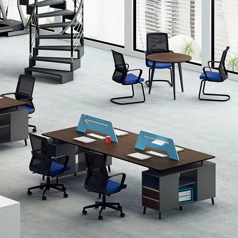 New Series 6 Seats Office Desk 4 Persons