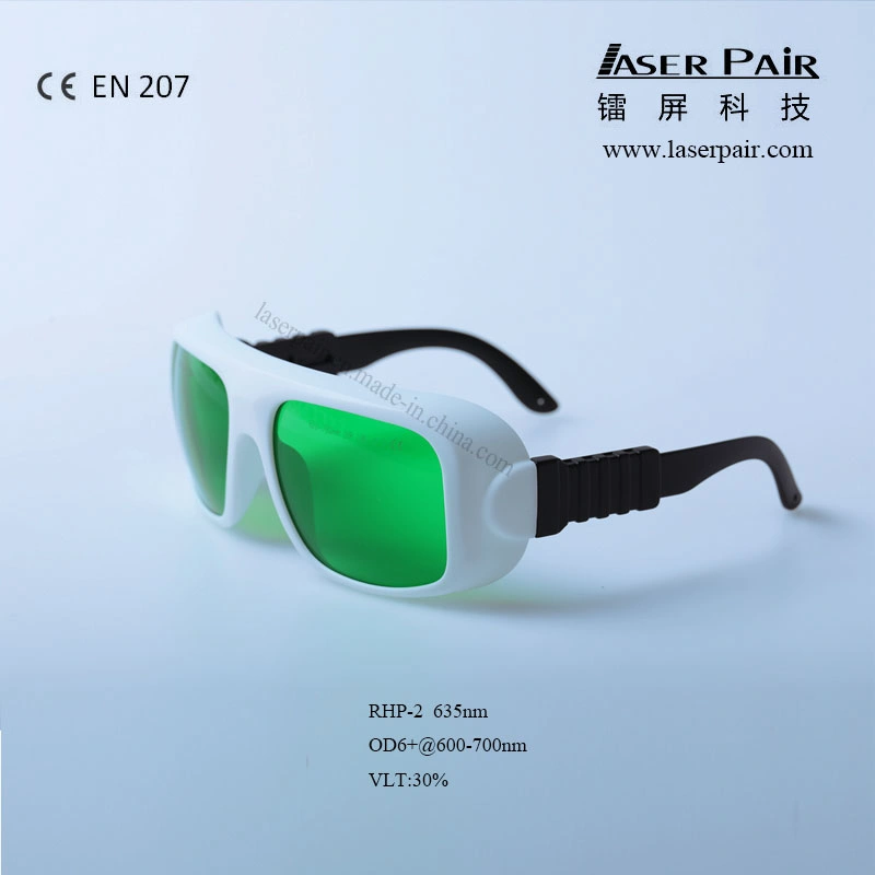 Laser Safety Glasses 635nm (High protection) , Laser Safety Goggles Frame 36,O.D6+@600-700nm, Available for:650nm,694nm Application: Red Lasers,Ruby,Vlt:30%