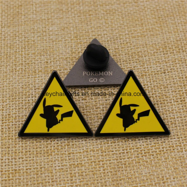 Promotion Custom Hard Enamel Metal Pikachu Pin Badge