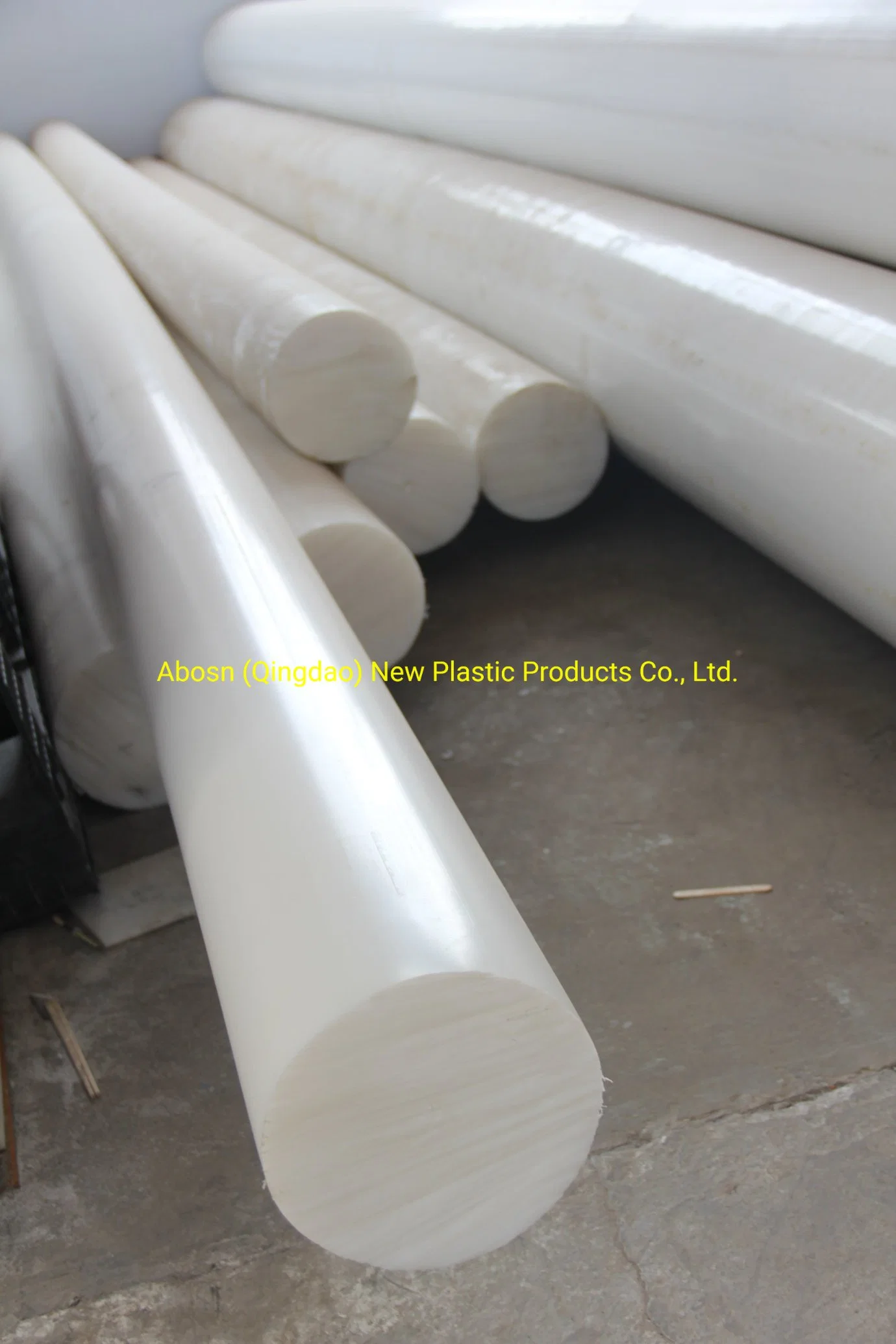 Superior Quality Solid Plastic UHMW-PE Bar Extruding UHMWPE HDPE PP PA POM PTFE Rod