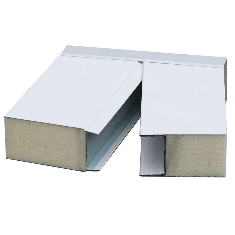 EPS/PU/Rockwool Sandwich Panel for Light Weight Building Material Used to Internal Partition