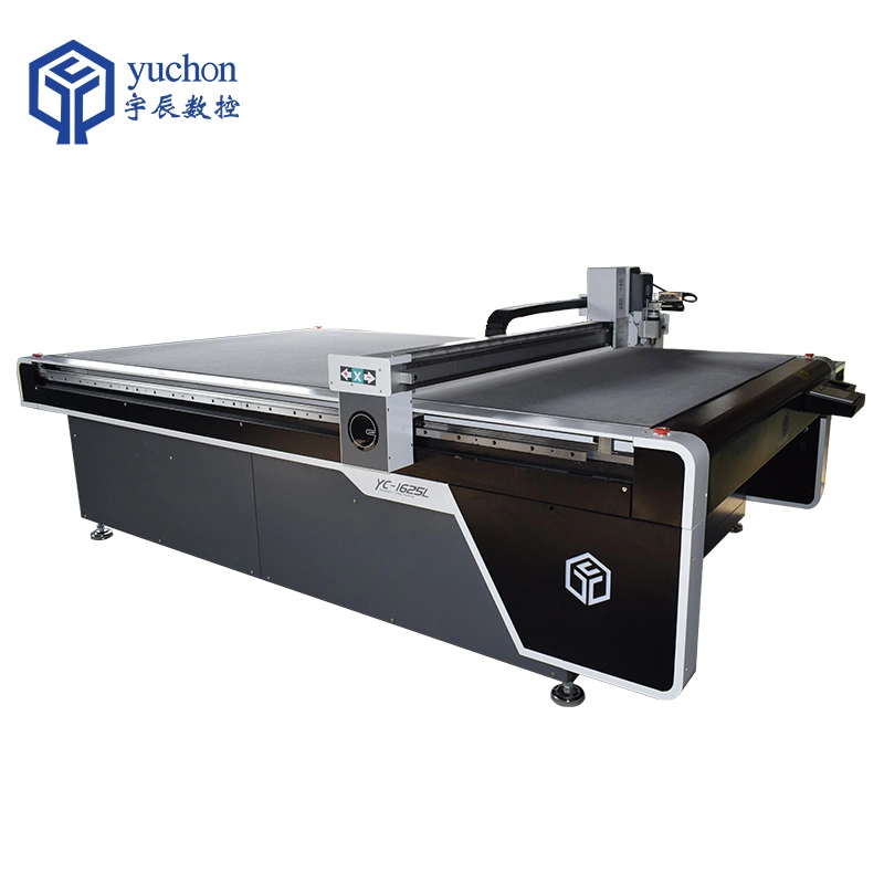 Hochgeschwindigkeits-Türmatte/Bedruckter Teppich, Automatische Matte/Drahtspule, Matte CNC-Schneidemaschine YC-1625L oszillierend