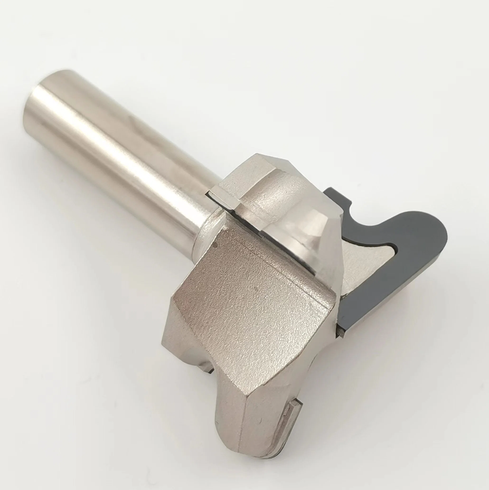 Broca de ponta de diamante de ponta dupla com três lâminas de corte afiadas, ferramenta para móveis