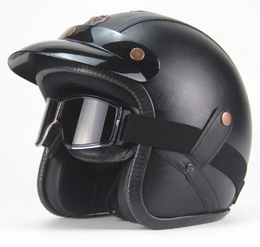 Verano hombres mujeres Harley Motorcycle Casco de seguridad