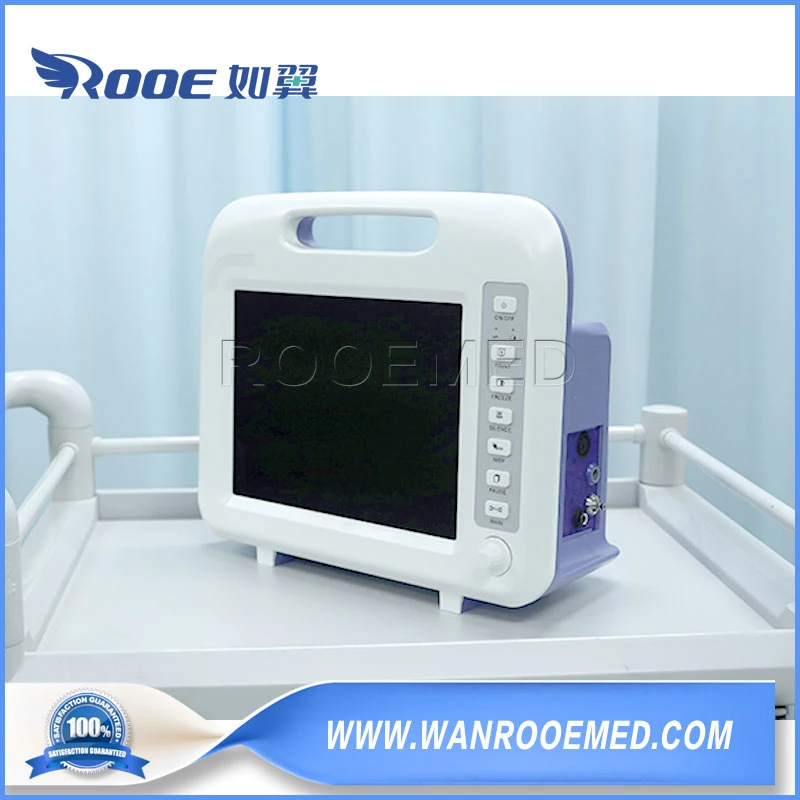 F6 Multi-Parameter Digital Color Portable ICU ECG Vital Signs System Patient Monitor