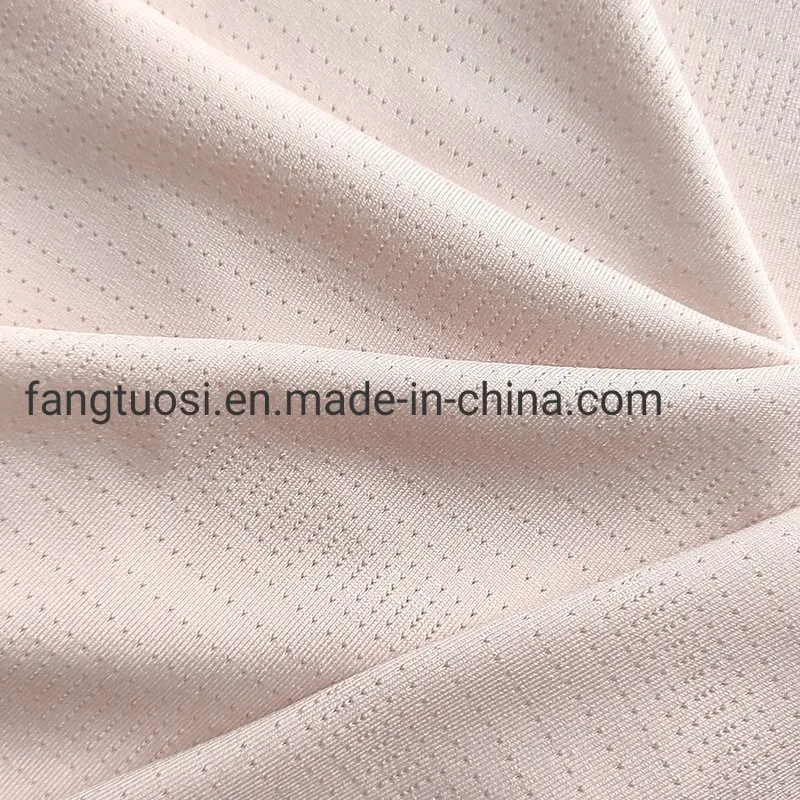 Factory Wholesale/Supplier Nylon Polyester Spandex Sports Mesh Fabrics for Sports T-Shirts