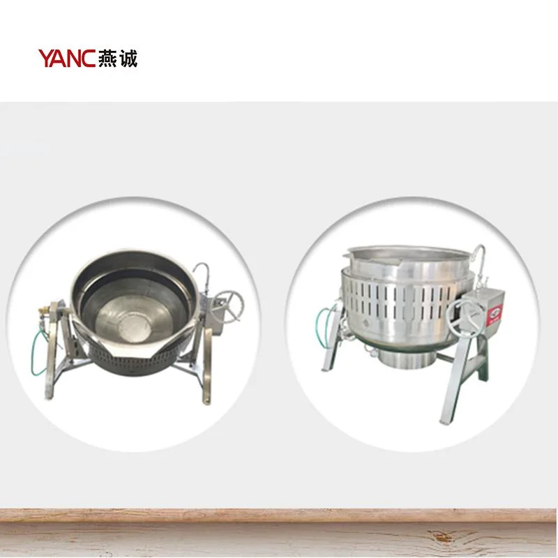 100-600L Commercial Kitchen Cooking Machine Ground Beef Cooking Machine Industrial Soup Kettle