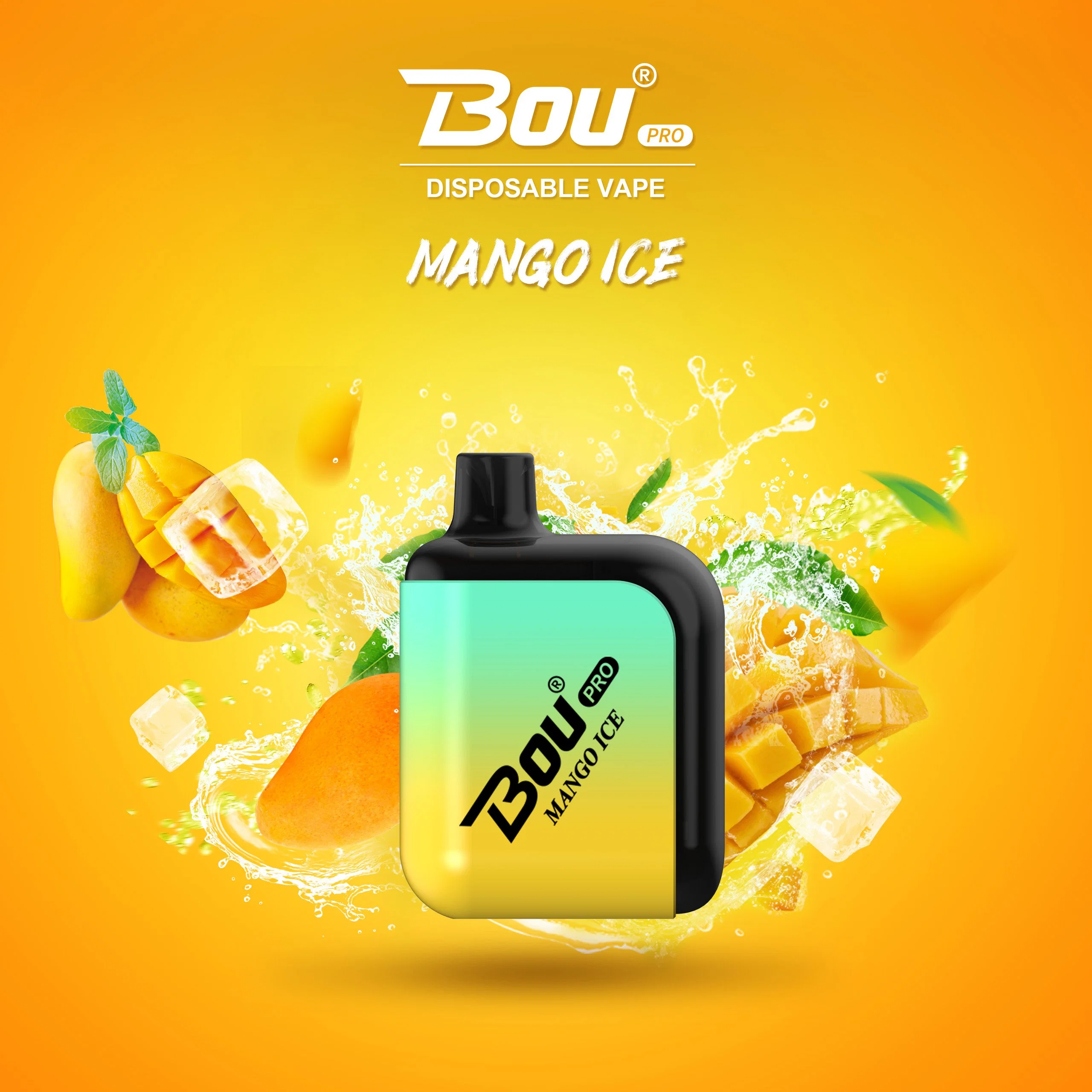 Fashionable Electronic Cigarette Wholesale/Supplier Bou Factory Newest Bou PRO Ecig with 7000 Puff 16ml E-Juice