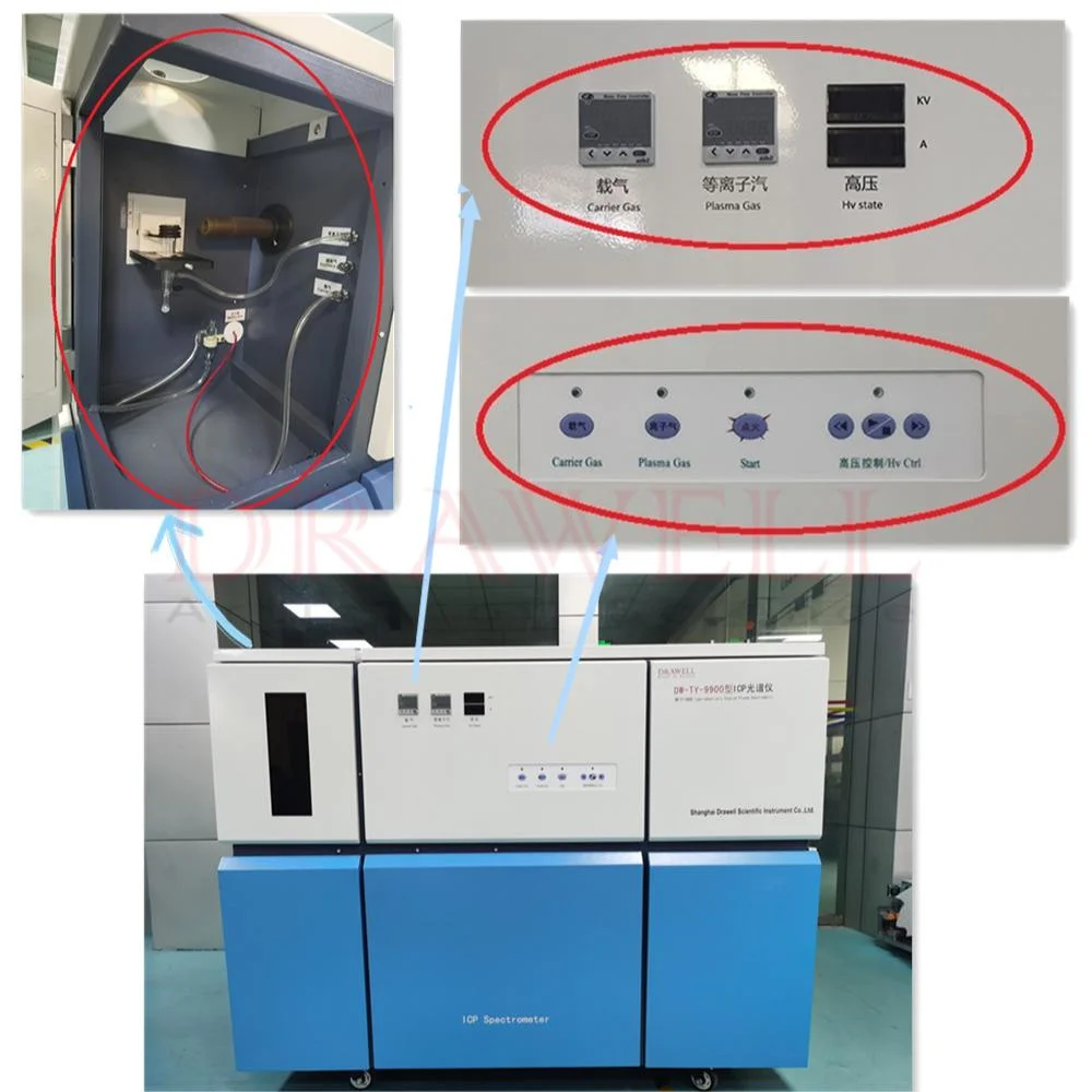 Laboratory Metal Analysis Equipment Inductively Coupled Plasma Emission Spectrometer Icp-Oes/Icp-AES