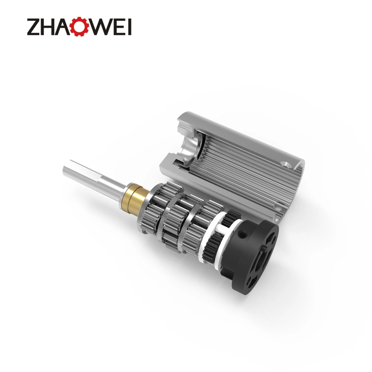 MD012012-24 Zhaowei 313rpm 1kg. Cm de alto par a bajo régimen de 12 mm de reductor de engranajes micro motor dc sin escobillas