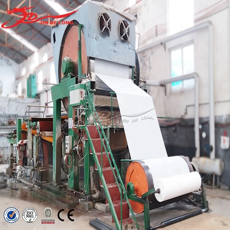 1092mm Full Automatic Tissue Toilet Paper Making Machine Production Line