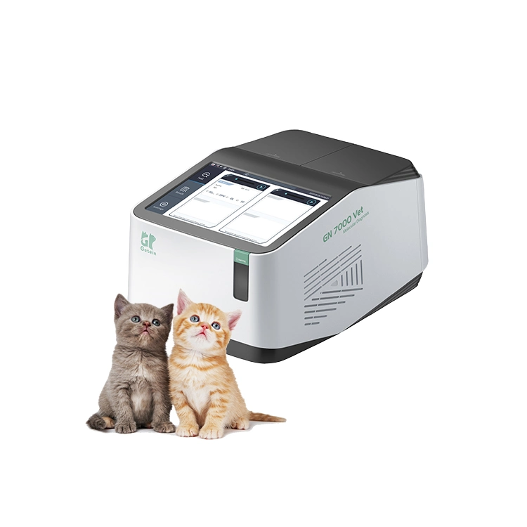 Venta caliente veterinaria automático Rápido analizador de ácido nucleico GN7000vet para los perros Microvirus