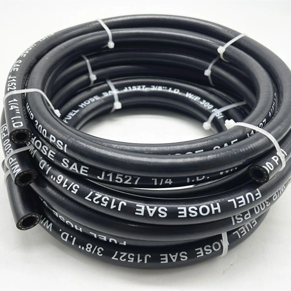 Excellent Ozone Resistance Black Flexible Outboard Boat Motor Fuel Line Hose