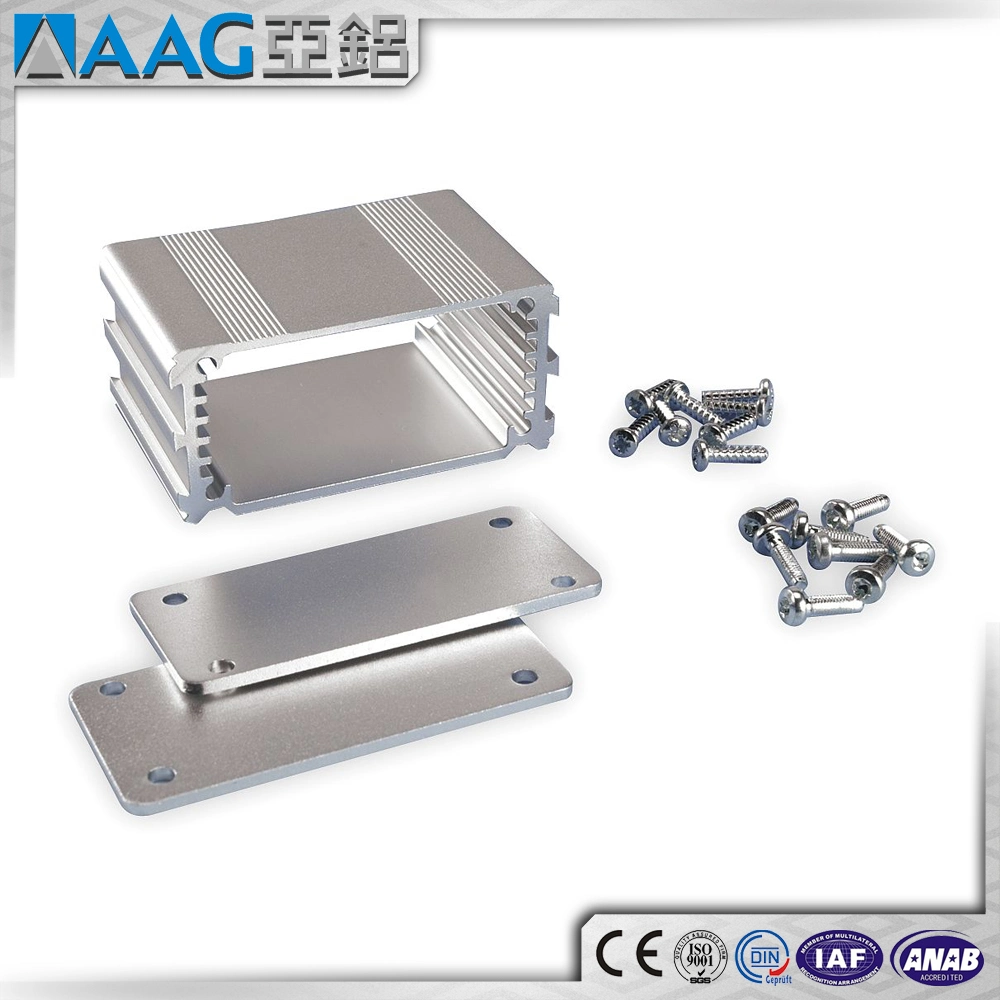 OEM Work Parts High-Quality Custom Extruded Enclosure Aluminum Electronic Instrument Enclosure Aluminum Enclosure Box