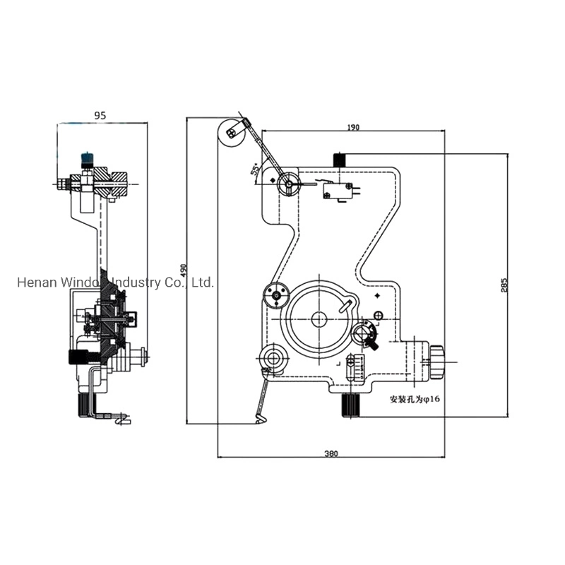 Factory Directly Sale Automatic Transformer Coil Winding Machine with Wire Guider Tensioner