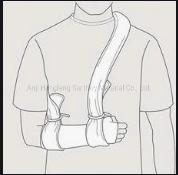 Mdr CE Approved Promotion Economic Wound Sling Bandage with OEM