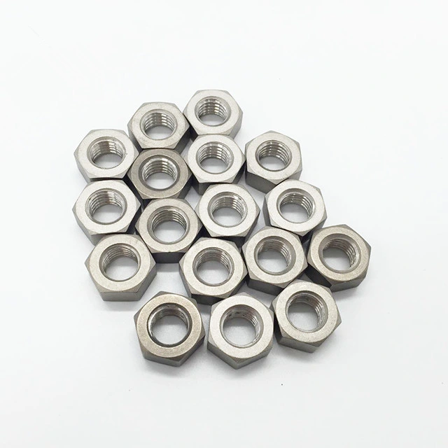 DIN 934 Grade 12 Titanium Alloy Nuts for Bike Bolt