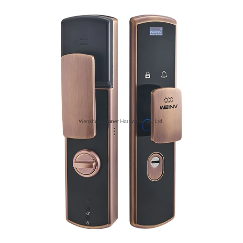 Weinv Security Bulletproof Door Outdoor Smart Lock / Multi Point Lock 265 Sicherheitsverriegelung Fingerabdruckverriegelung