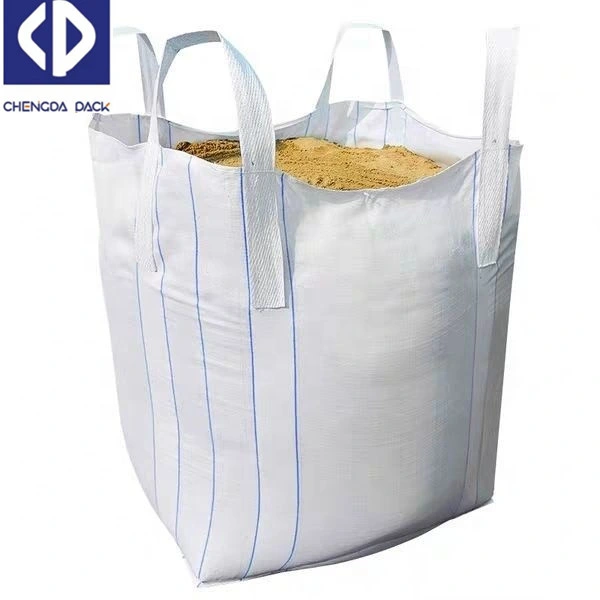 China Woven 1000kg 1500kg PP FIBC Bulk Cement Asphalt Salt Sugar Chemical Industry Agriculture Big Bags for Packaging