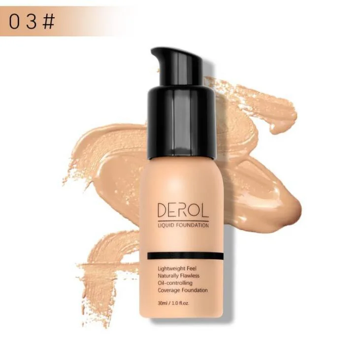 Oil-Control Long Lasting Water Proof Foundation for Natural Makeup