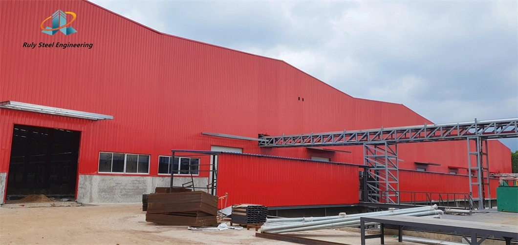 Heavy Industrial Steel Buildings Prefabricated Steel Power Plants