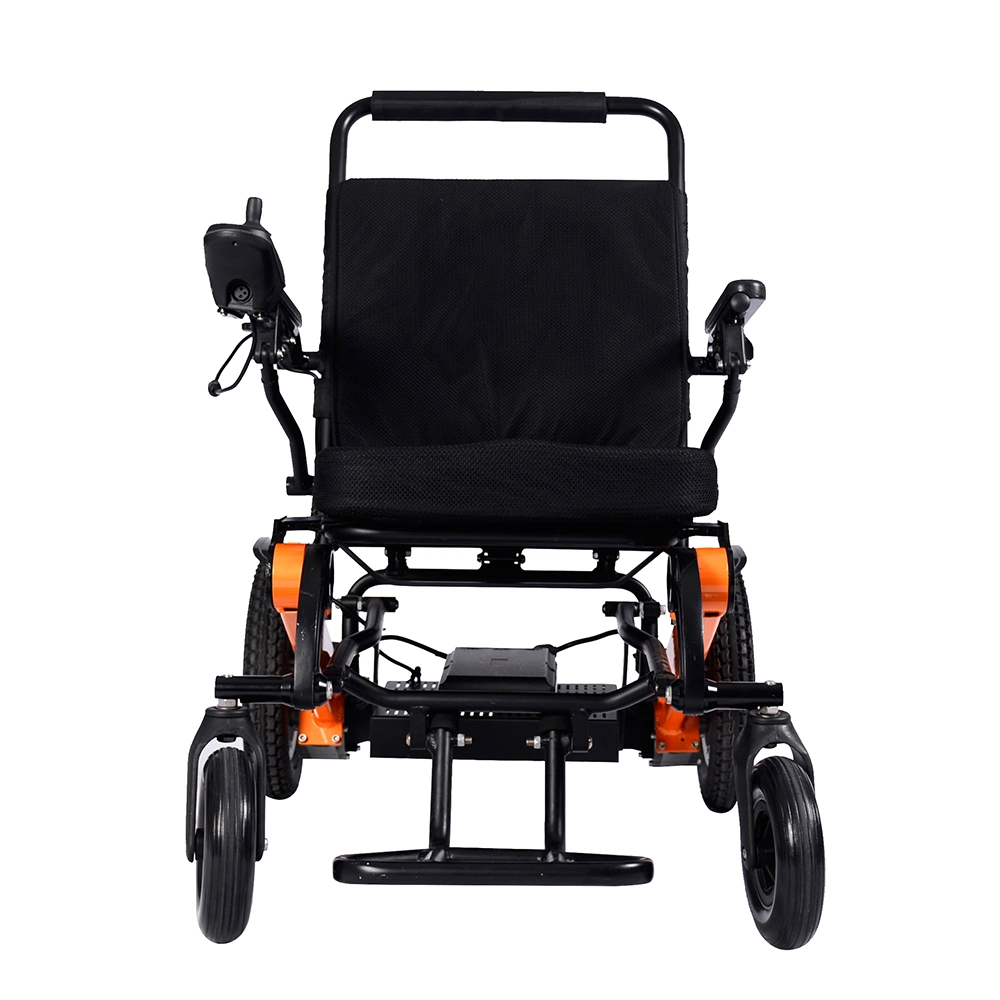 Comfortable Elderly Use Power Folding Wheelchair CE & FDA Certificated