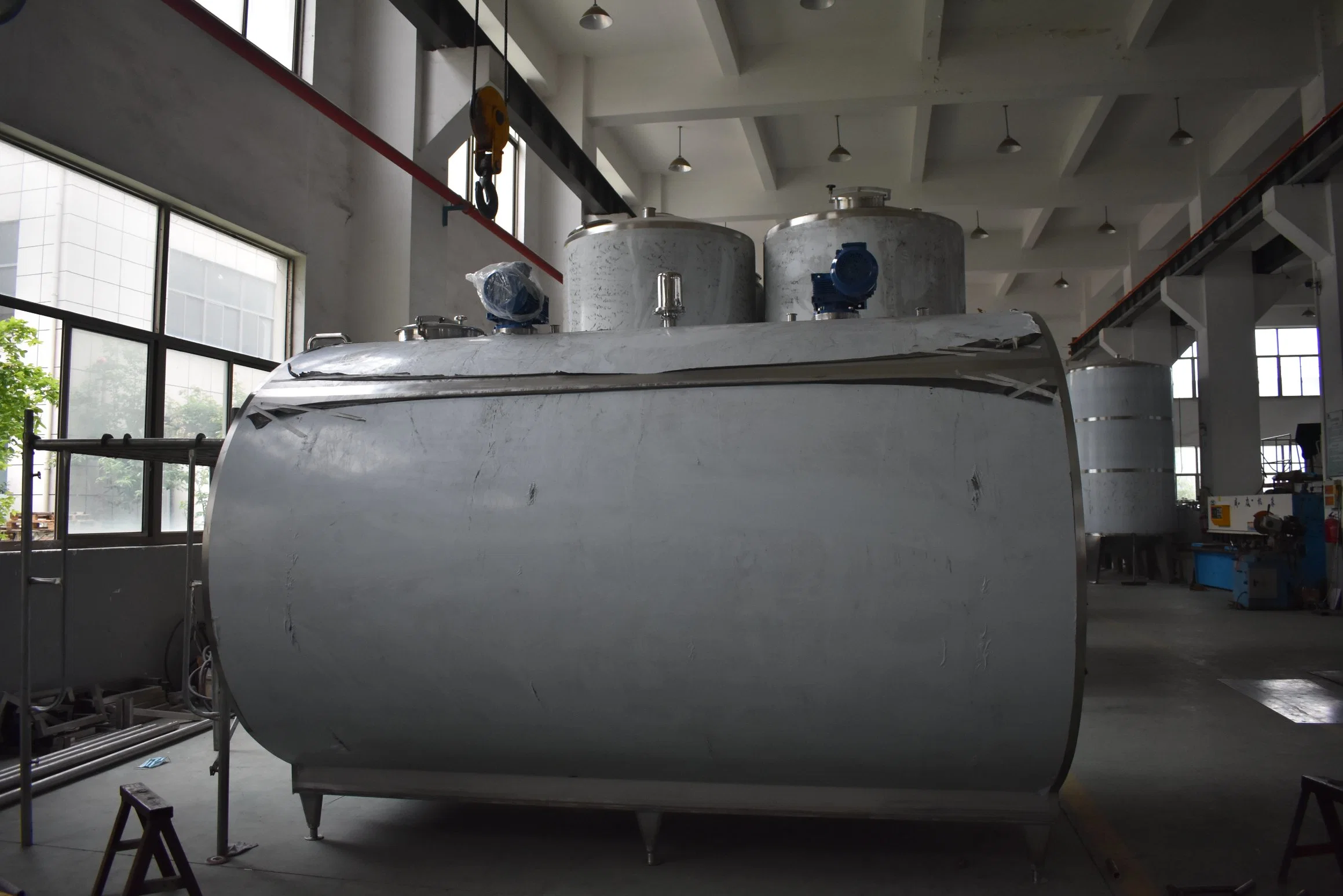 2022 The Latest Hot Type Milk Cooling Tank for Fresh Milk