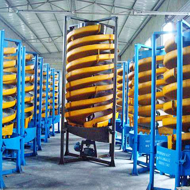 Chrome, Manganese, Tin Ore Gravity Separator Machine Spir Al Chute Price for Sale