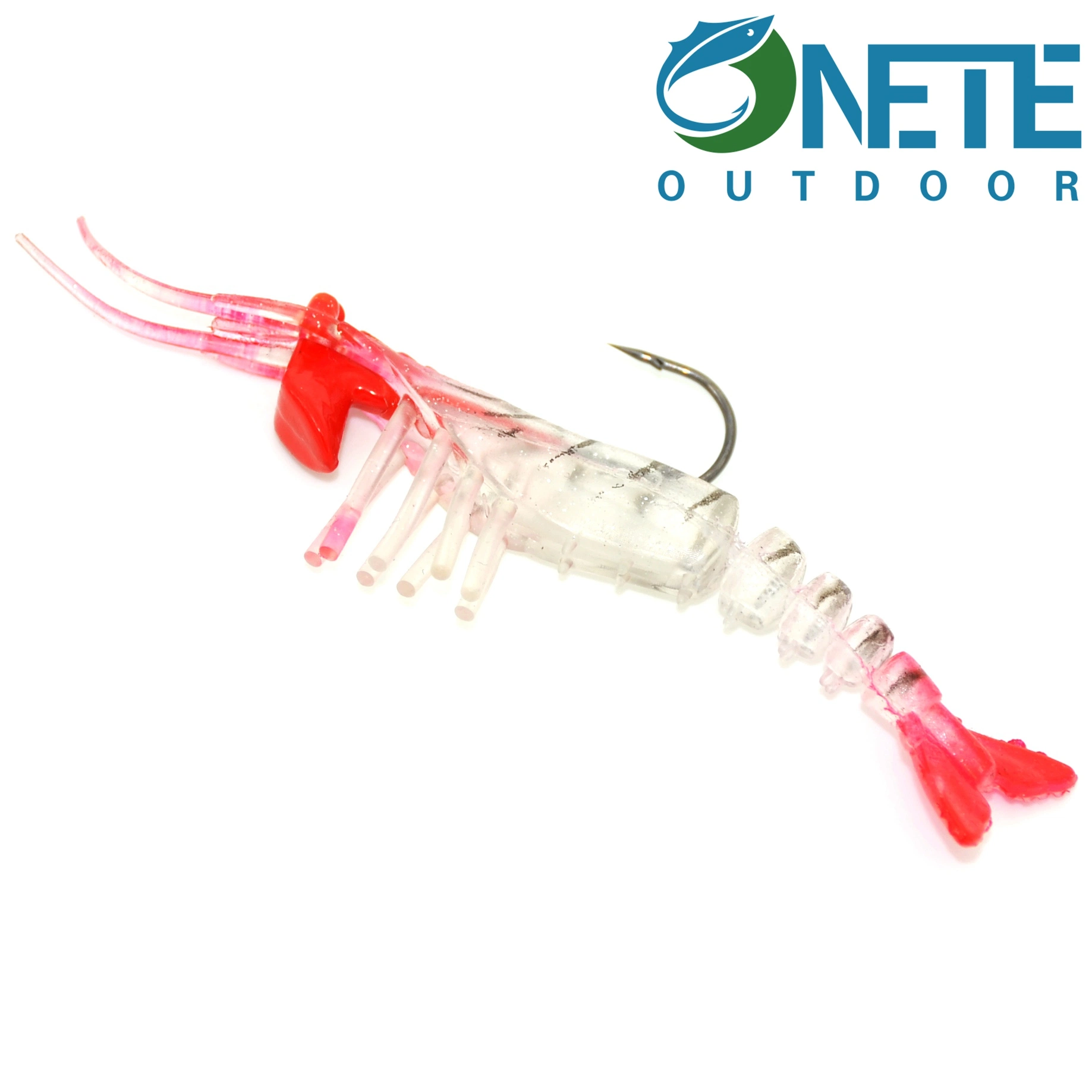 Shrimp Creatures Stre17-04 9cm 11.5g Soft-PVC Saltwater Pre-Rigged Fishing Lures