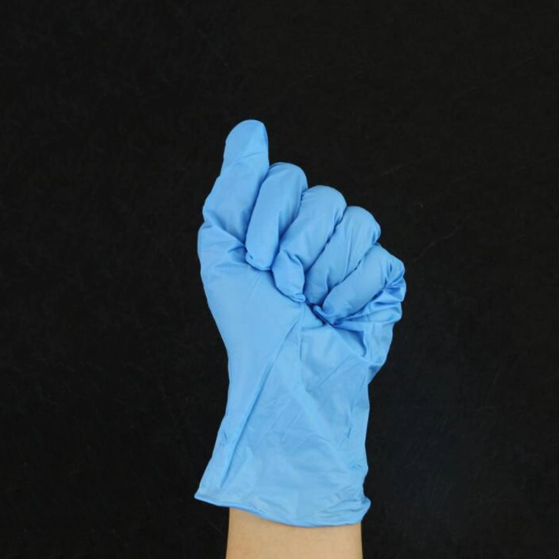 Nitrile Examination Guantes Latex Free Disposable Powder Free