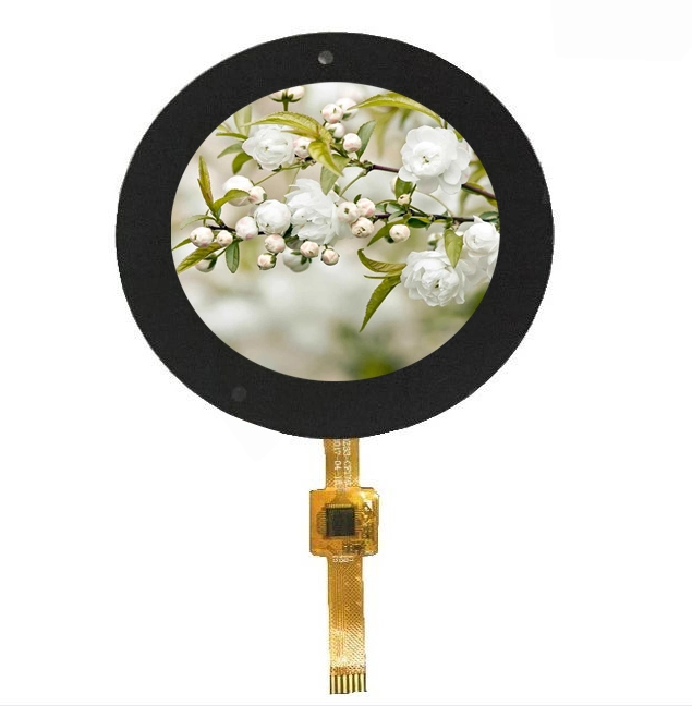 2.36 Inch Round TFT LCD Module with 600 High Luminance/Touch Panel Option for Smart Watch/HMI/Switch/Iot Display