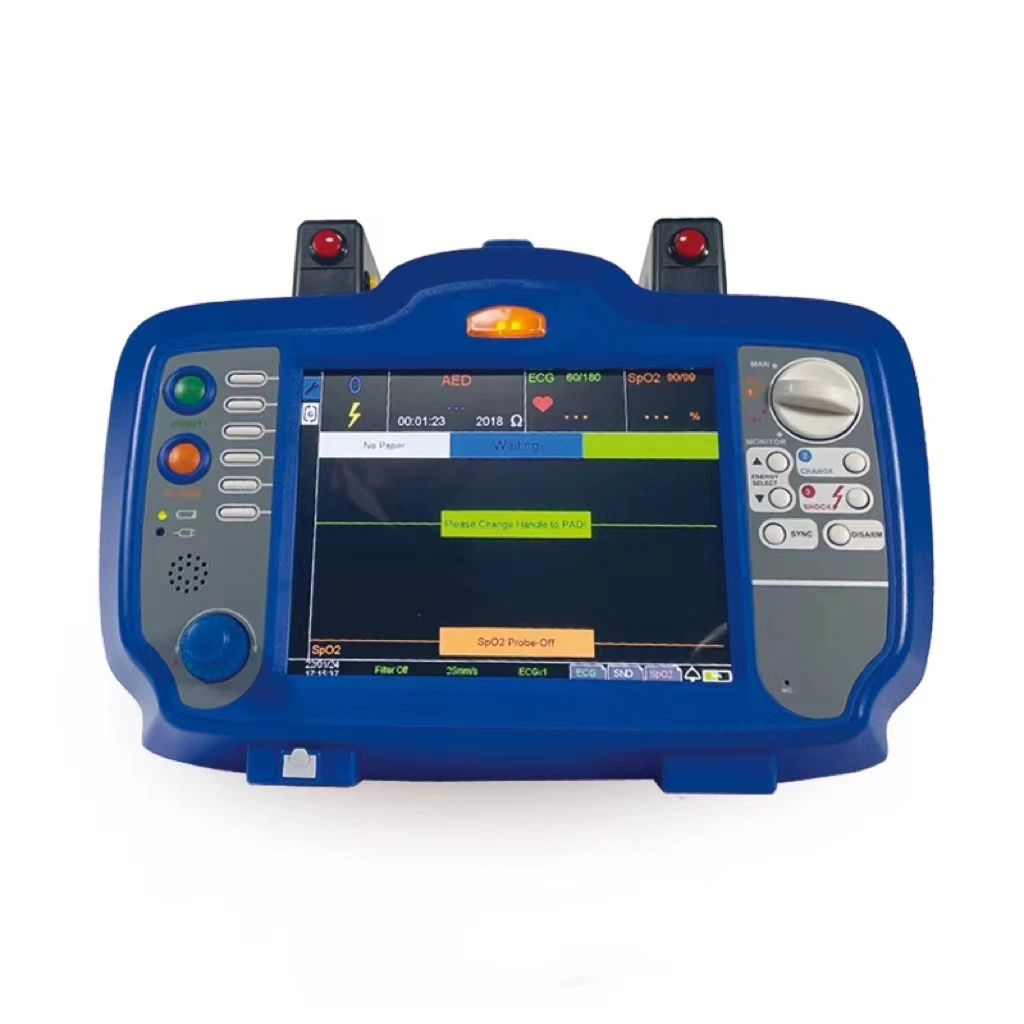 Mn-Def001 Portable Medical Emergency Defibrillator Monitor Defibrillator Hospital Aed Automated External Defibrillator