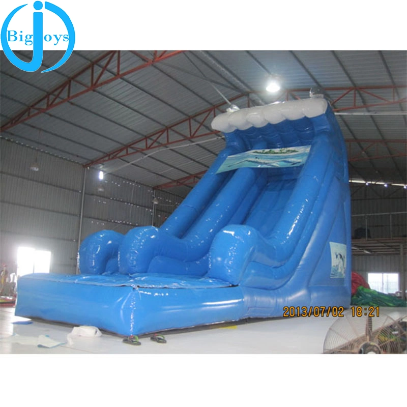 China Inflatable Slide Ocean Theme Lake Commercial Cheap Inflatable Backyard Water Slide for Sale