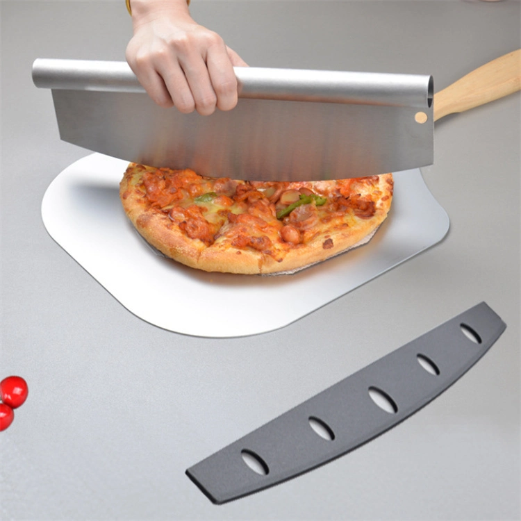 Bakeware Pizza Making Tools & Oven Accessories 12inch Pizza Peel Cutter Set