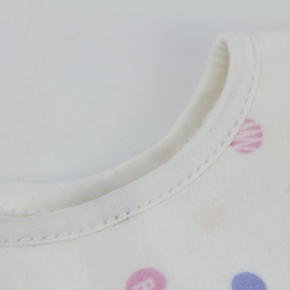 Sublimation Polyester Blank White Baby Bibs Custom DIY