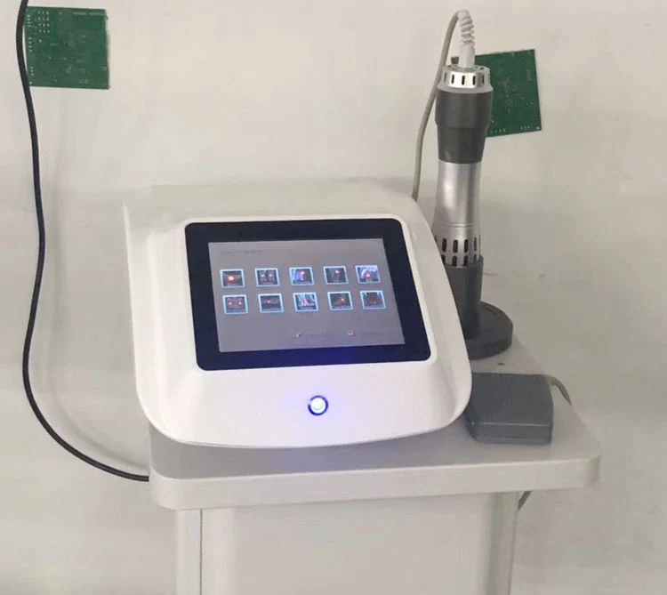 Pain Removal with LCD Display Mecan Portable Shock Wave Equipment