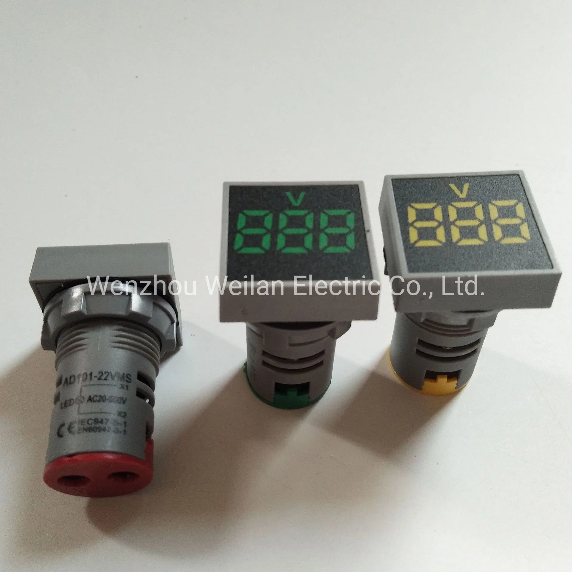 AC Voltímetro digital medidor de tensión de la luz Indicador