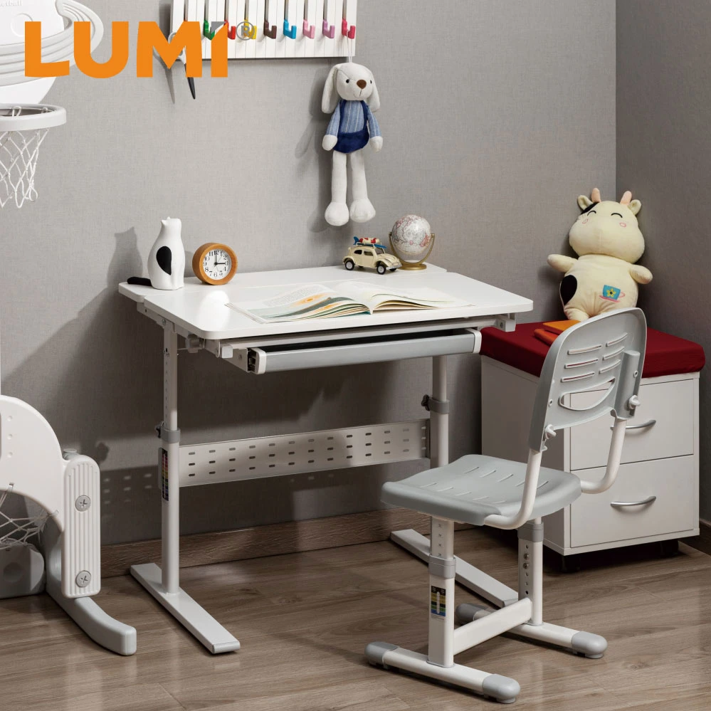 Startseite Ergonomic Study Desk Kindermöbel modernes Design Günstige Multi-funktional Höhenverstellbarer Tisch für Kinder