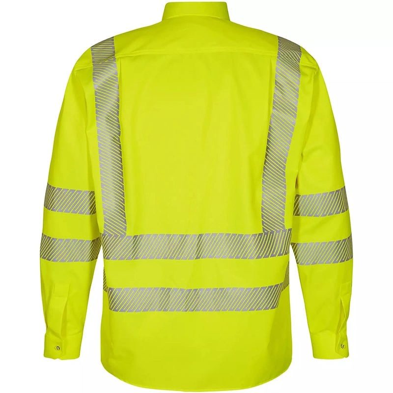 Coal Mining Welding Red Work Frc Men Flame Resistant Reflective Shirts Men Workwear