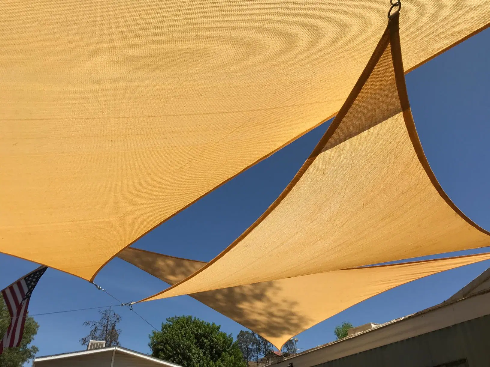 Sun Shade Sail for Patio UV Block for Outdoor Facility 60