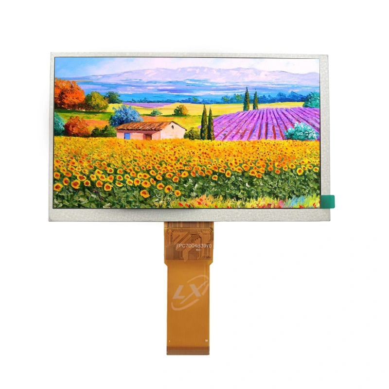 7.0 inch TFT LCD Display 1024*600 24 Bit RGB Interface high brightness TFT LCD