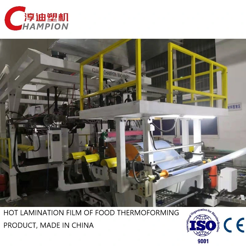 PP/PS Sheet Plate Film Thermoforming Cups Extruder Machine Supplier Single-Screw Extrusion Line