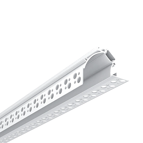 Extrusión de perfil de aluminio LED lineal con tapa