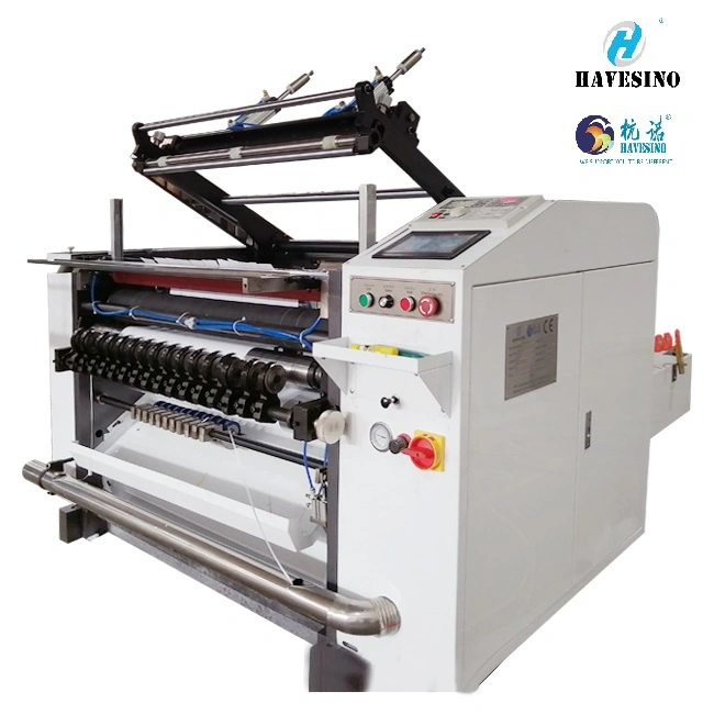 Coreless Thermal Paper Slitting Machine ATM POS ECG Fax Cash Register Roll Slitter Paper Cutting Machine Thermal Paper Making Machine Paper Machine Paper Cutter